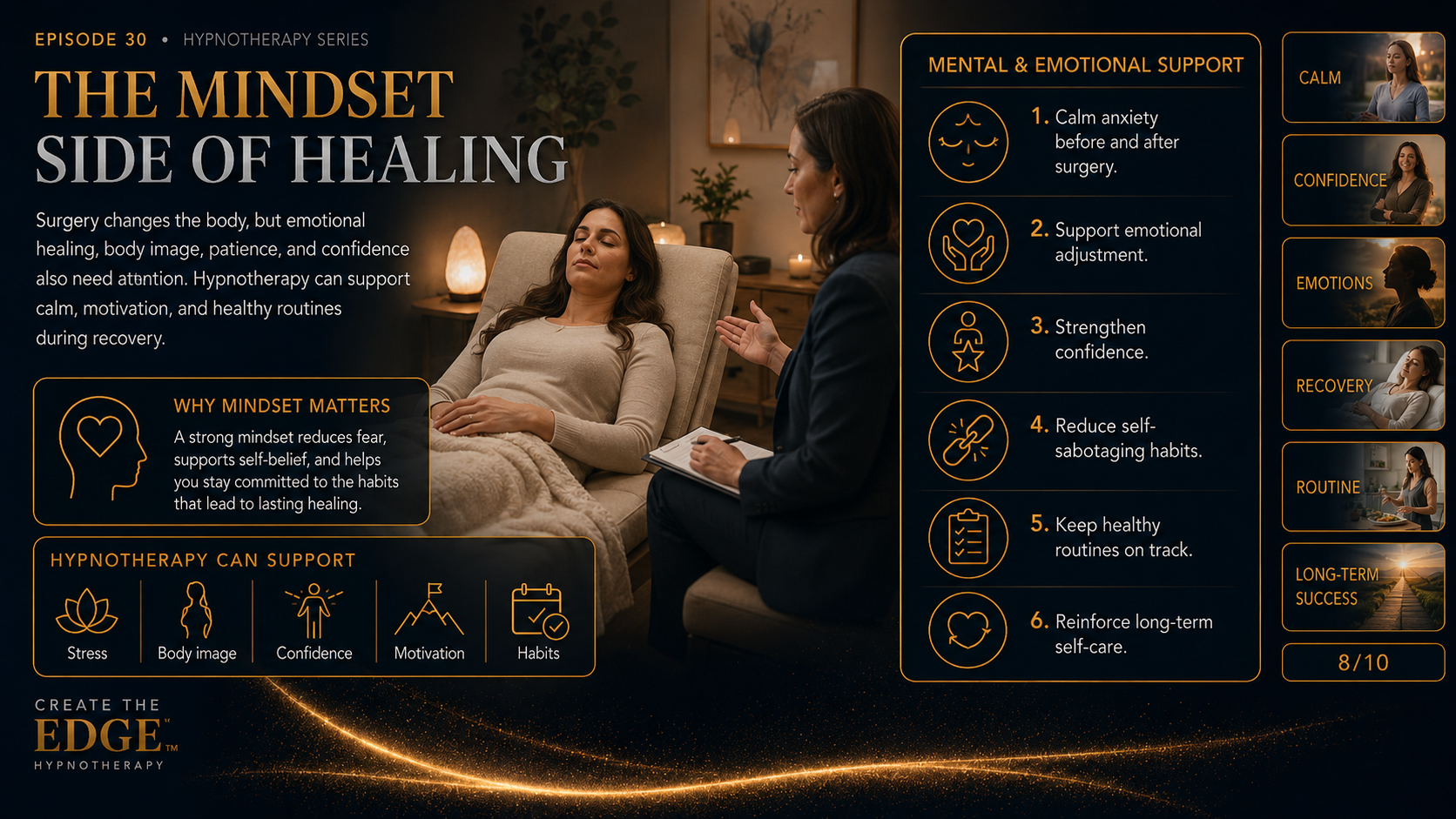 THE MINDSET SIDE OF HEALING