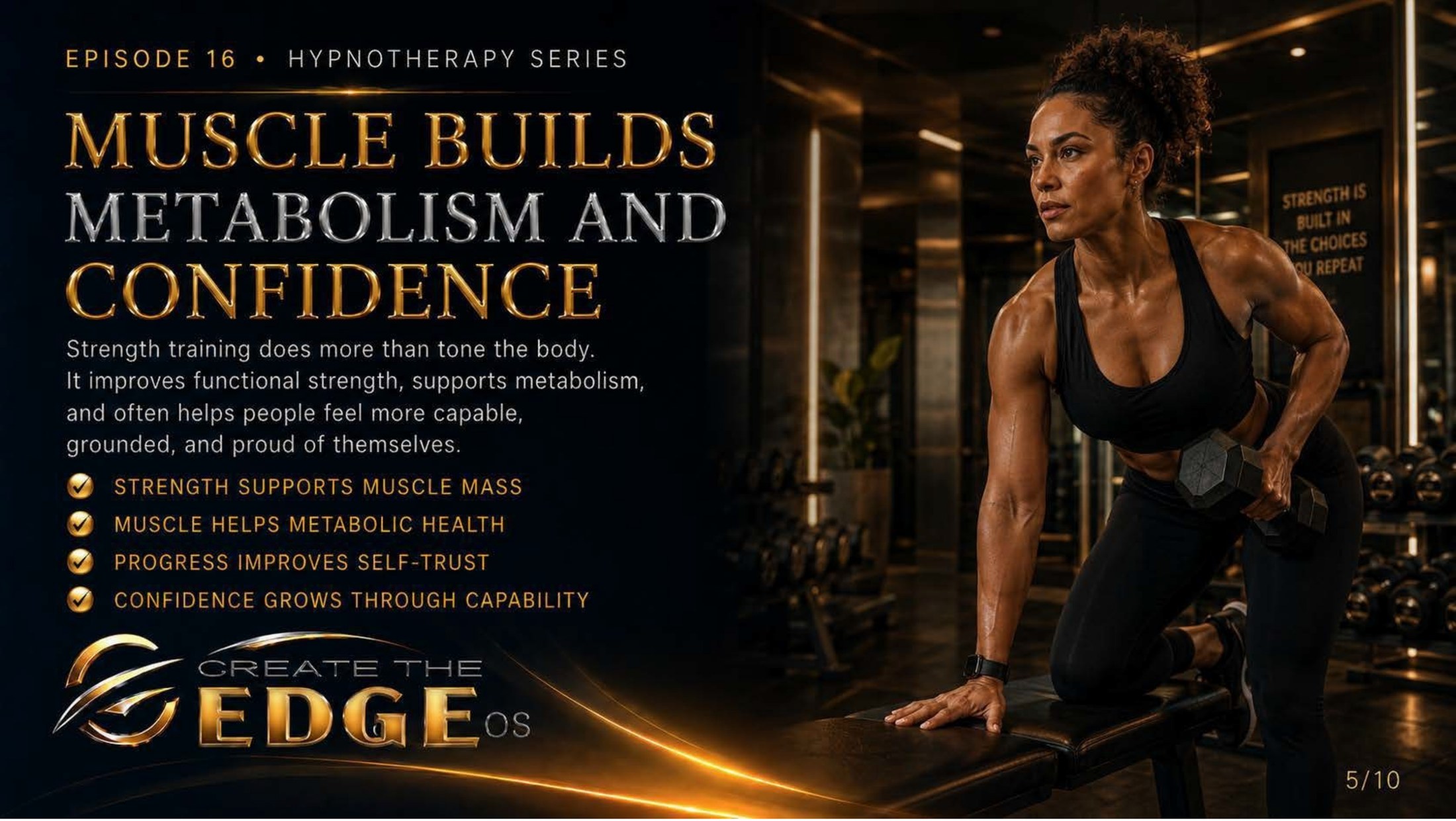 Muscle Builds Metabolism and Confidence