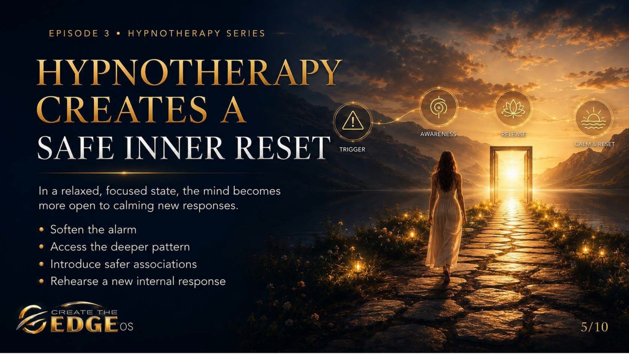 Hypnotherapy Creates a Safe Inner Reset