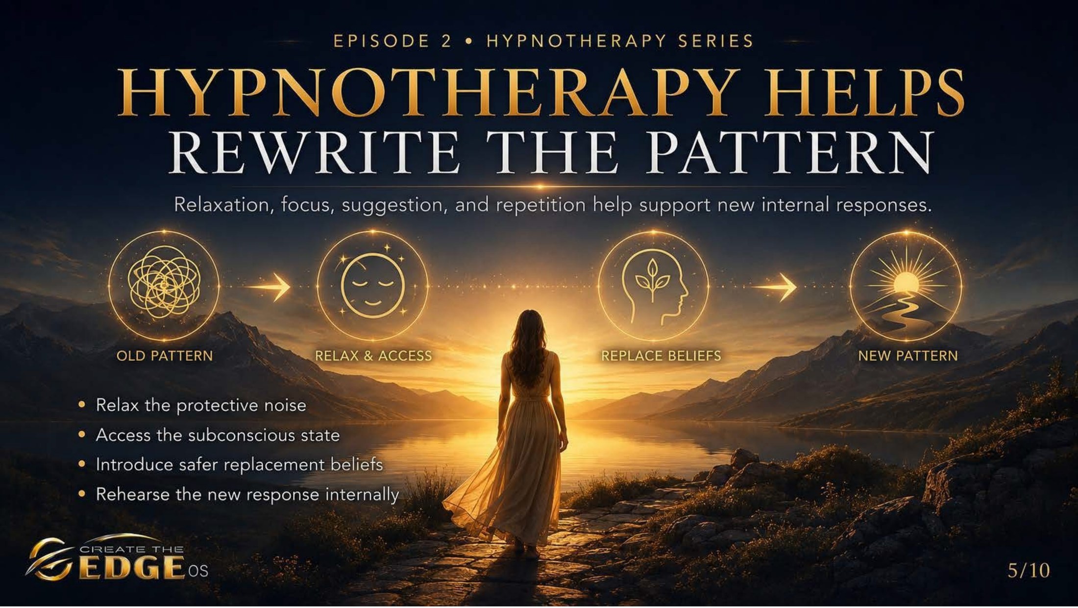 Hypnotherapy Helps Rewrite the Pattern
